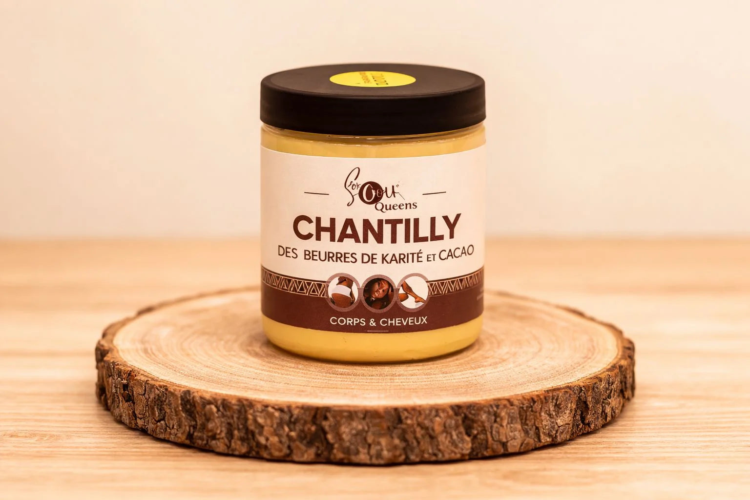 Chantilly aux beurres d’Afrique : Karité et Cacao